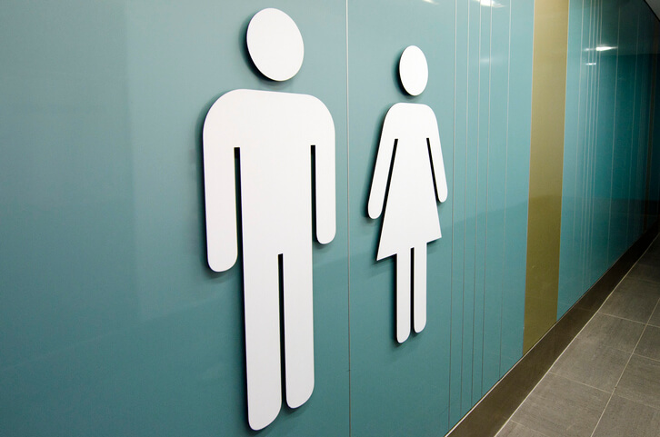 men and women's toilet signs