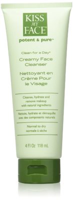 Kiss My Face Organic Clean for a Day Creamy Face Cleanser