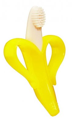 Baby Banana Infant Training Toothbrush and Teether