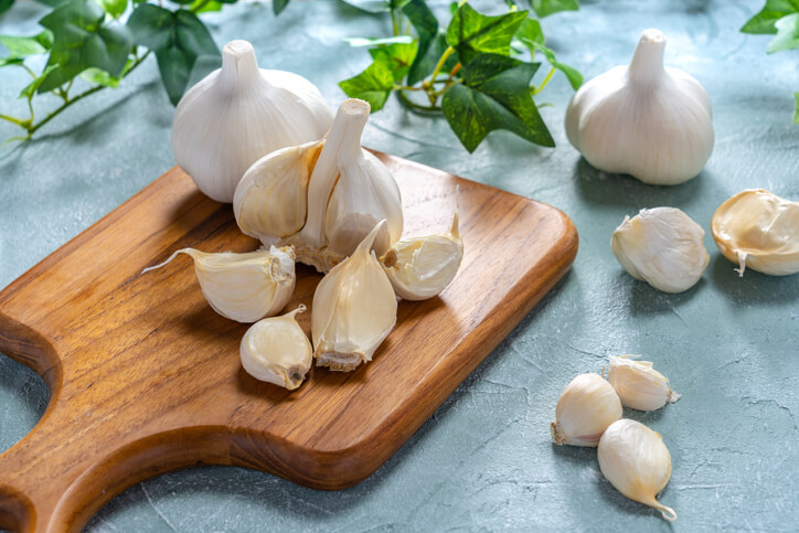 cloves of garlic are great to help increase breast milk