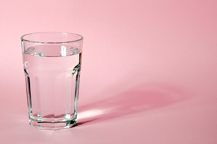 a glass of water used to increase breast milk supply
