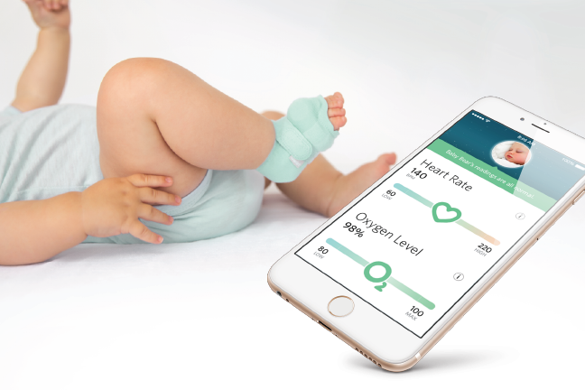 owlet baby monitor and sock