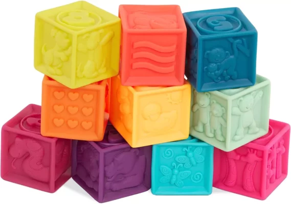 b baby blocks stacking-building toys for babies